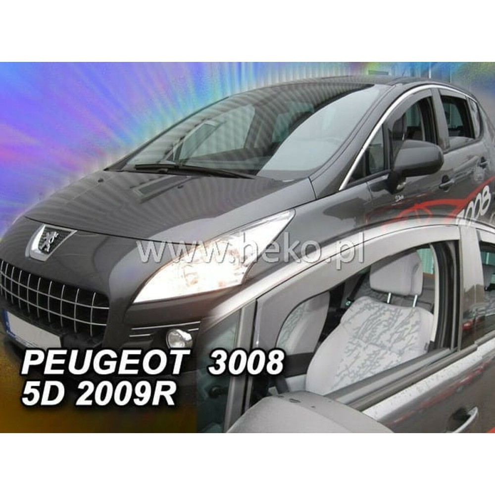 Déflecteur de vent HEKO HO26140 PEUGEOT I 3008 Frontal 2 Pièces