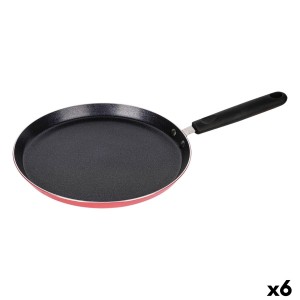 Poêle à crêpes Quttin Infinity Rouge 25,5 x 42,5 cm (6 Unités)