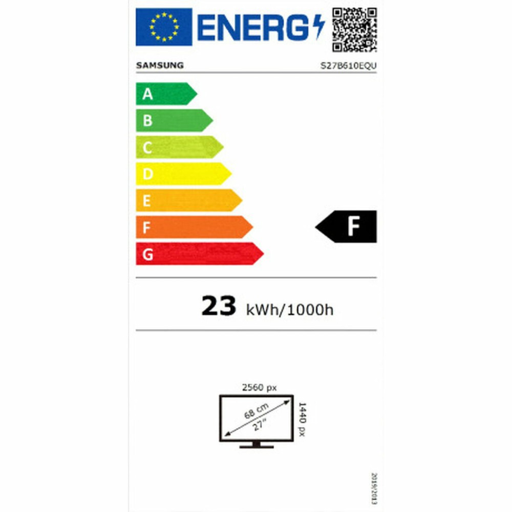 Gaming-Monitor Samsung LS27B610EQU Quad HD 27"