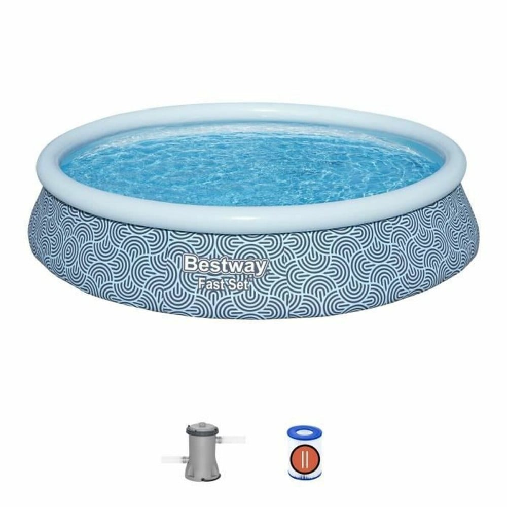Aufblasbarer Pool Bestway Blau 396 x 84 cm