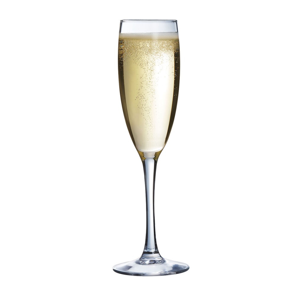 Champagne glass Arcoroc Vina Transparent Glass 190 ml (6 Units)