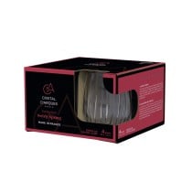 Glass for water Cristal d’Arques Paris Swirly Spring Pink Glass 360 ml (4 Units)