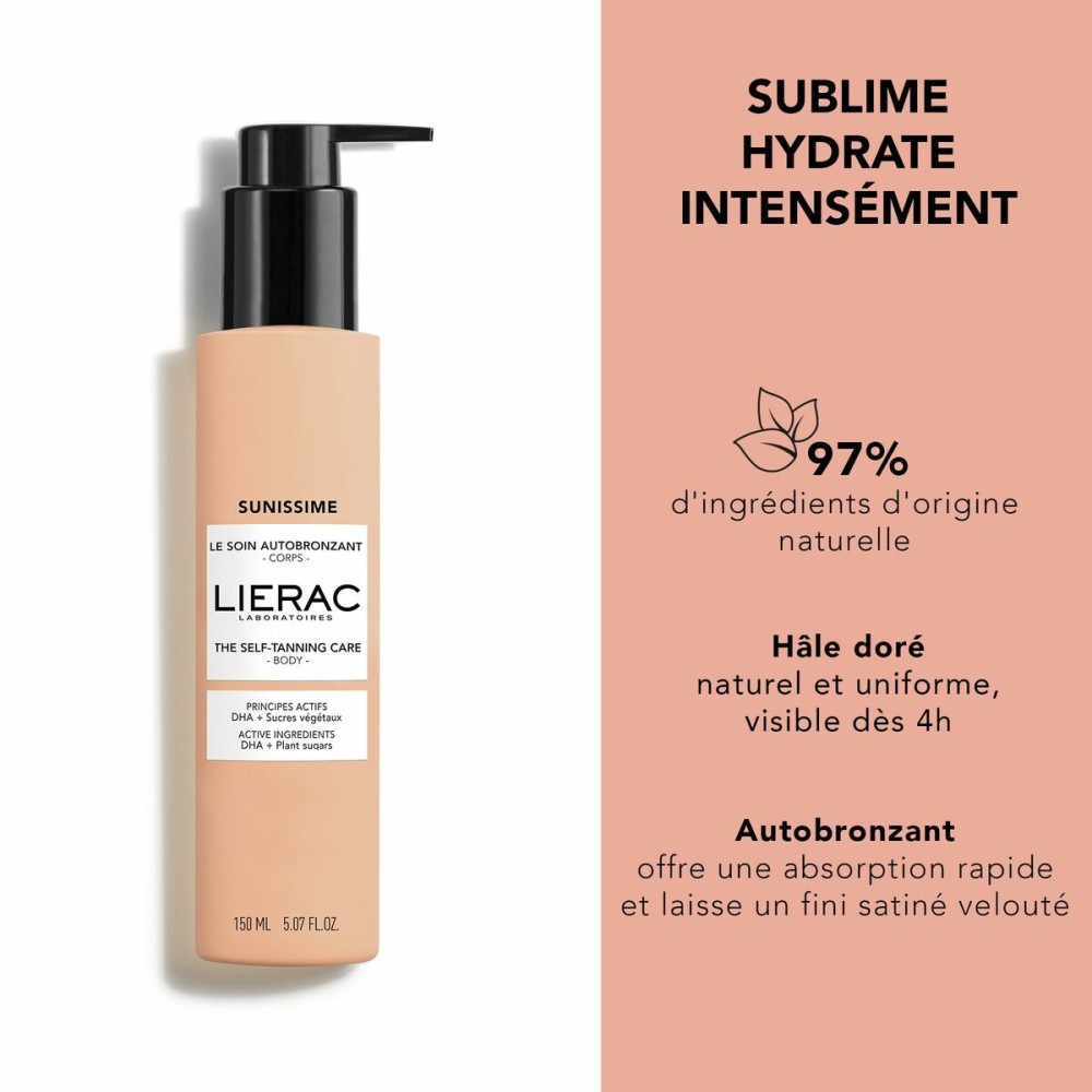 Körper Selbstbräuner Lierac SUNISSIME 150 ml