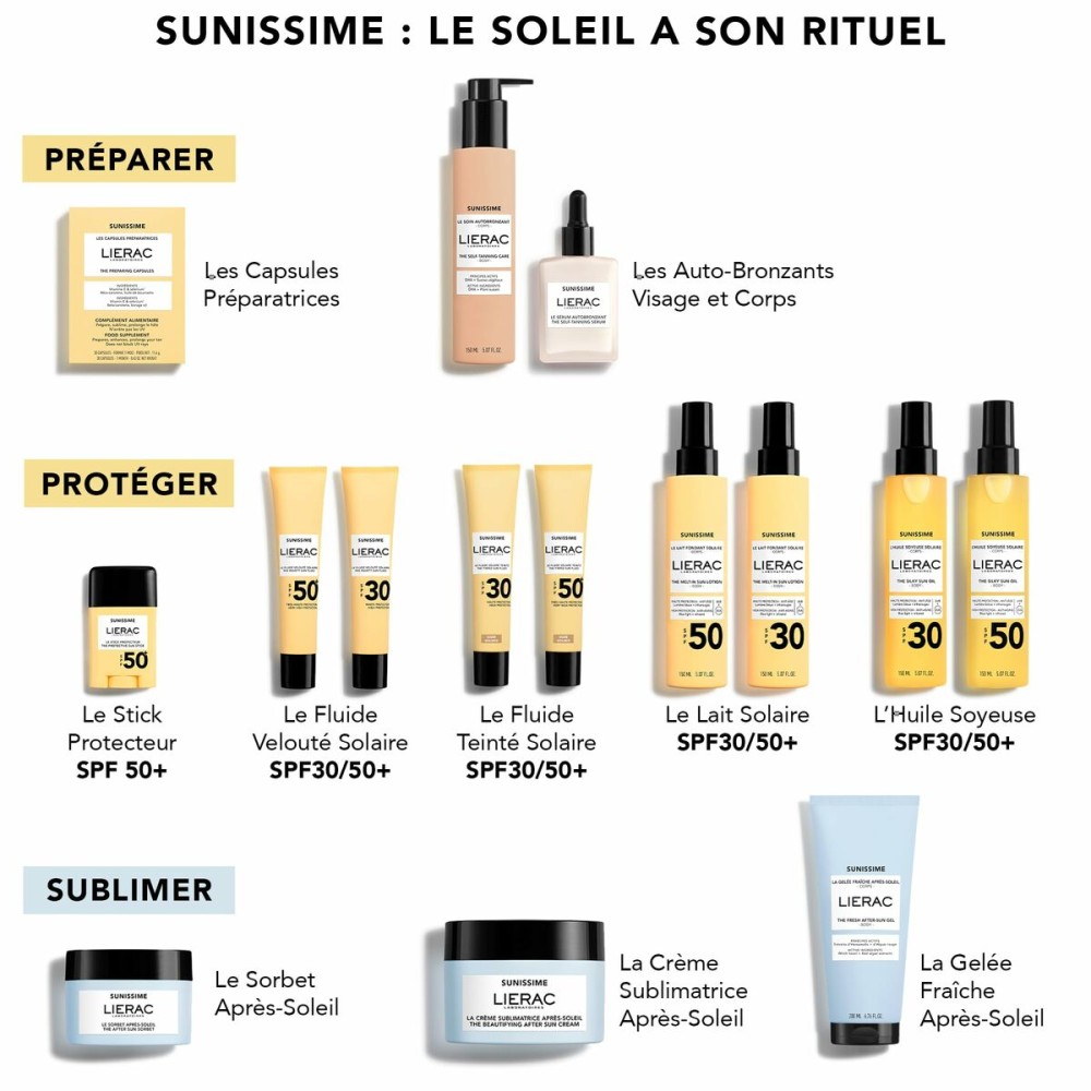 Körper Selbstbräuner Lierac SUNISSIME 30 ml