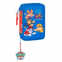Doppel-Federtasche The Paw Patrol Cool Blau Rot 12.5 x 19.5 x 4 cm 29 Stücke