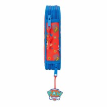 Plumier double The Paw Patrol Cool Bleu Rouge 12.5 x 19.5 x 4 cm 29 Pièces
