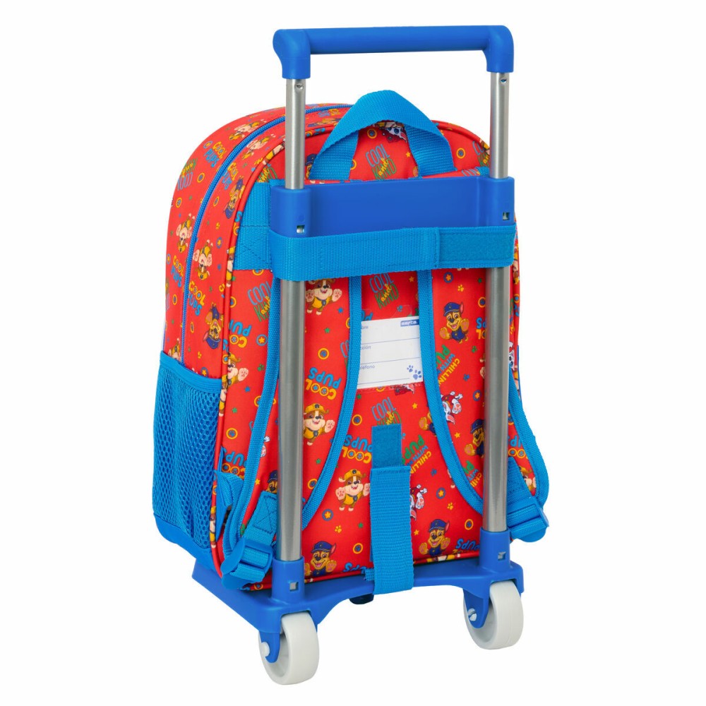 Cartable The Paw Patrol Cool Bleu Rouge 26 x 11 x 67 cm 26 x 34 x 11 cm