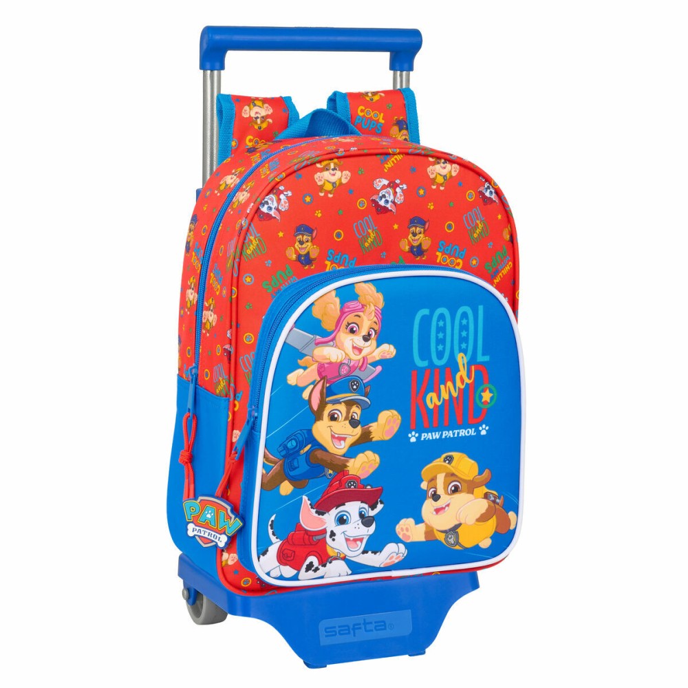 Cartable The Paw Patrol Cool Bleu Rouge 26 x 11 x 67 cm 26 x 34 x 11 cm