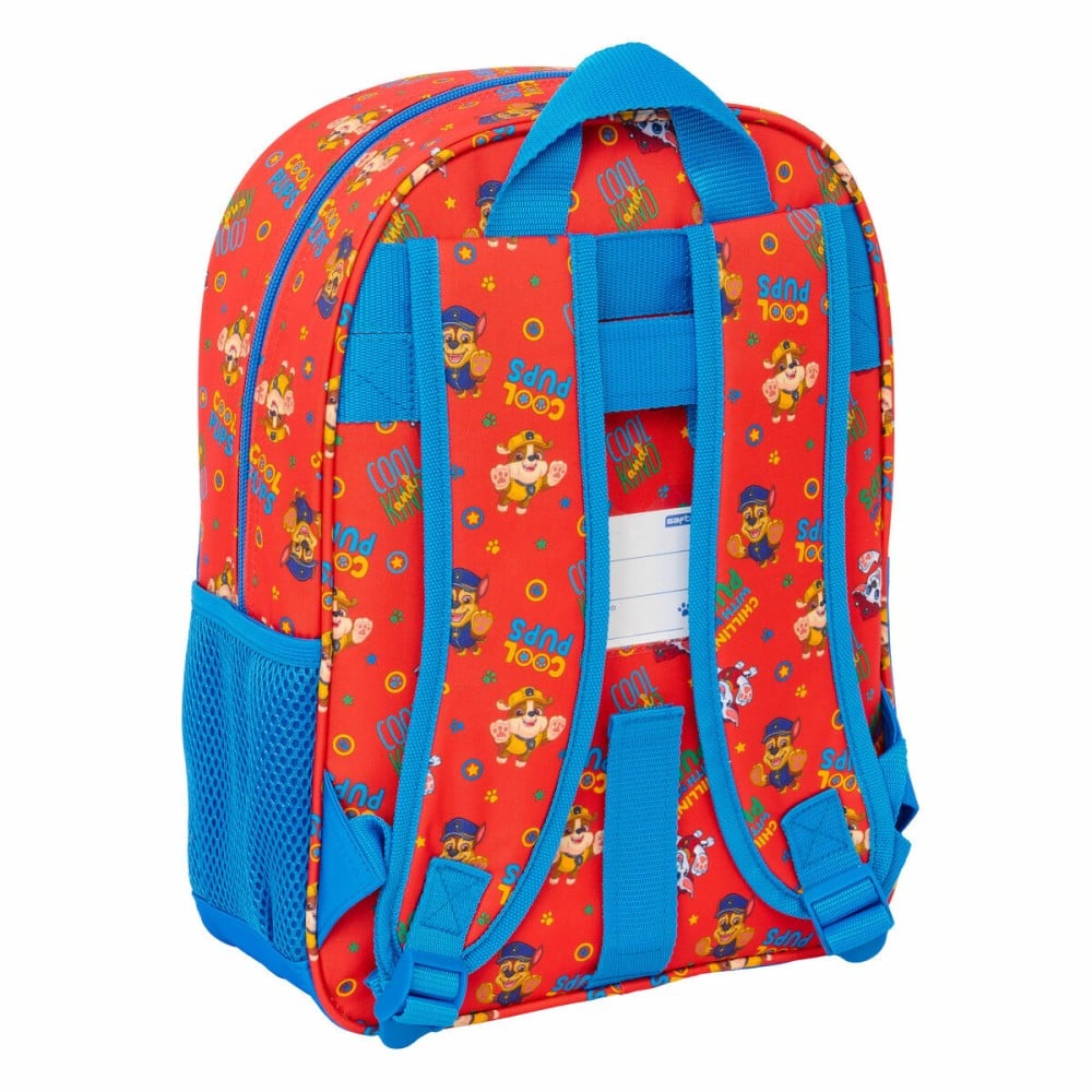 Cartable The Paw Patrol Cool Bleu Rouge 26 x 34 x 11 cm