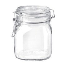 Glass Jar Bormioli Rocco Fido Transparent (6 Units)