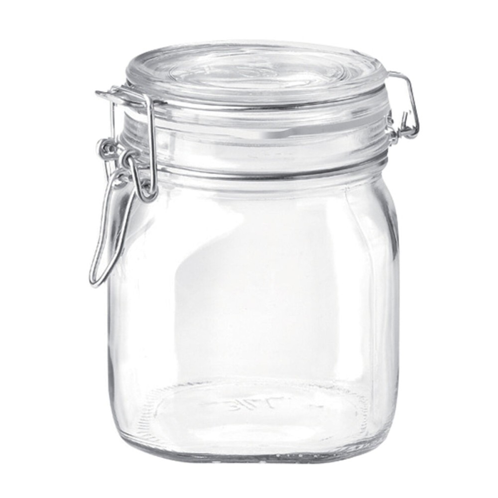 Glass Jar Bormioli Rocco Fido Transparent (6 Units)