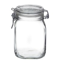 Glass Jar Bormioli Rocco Fido Transparent (6 Units)
