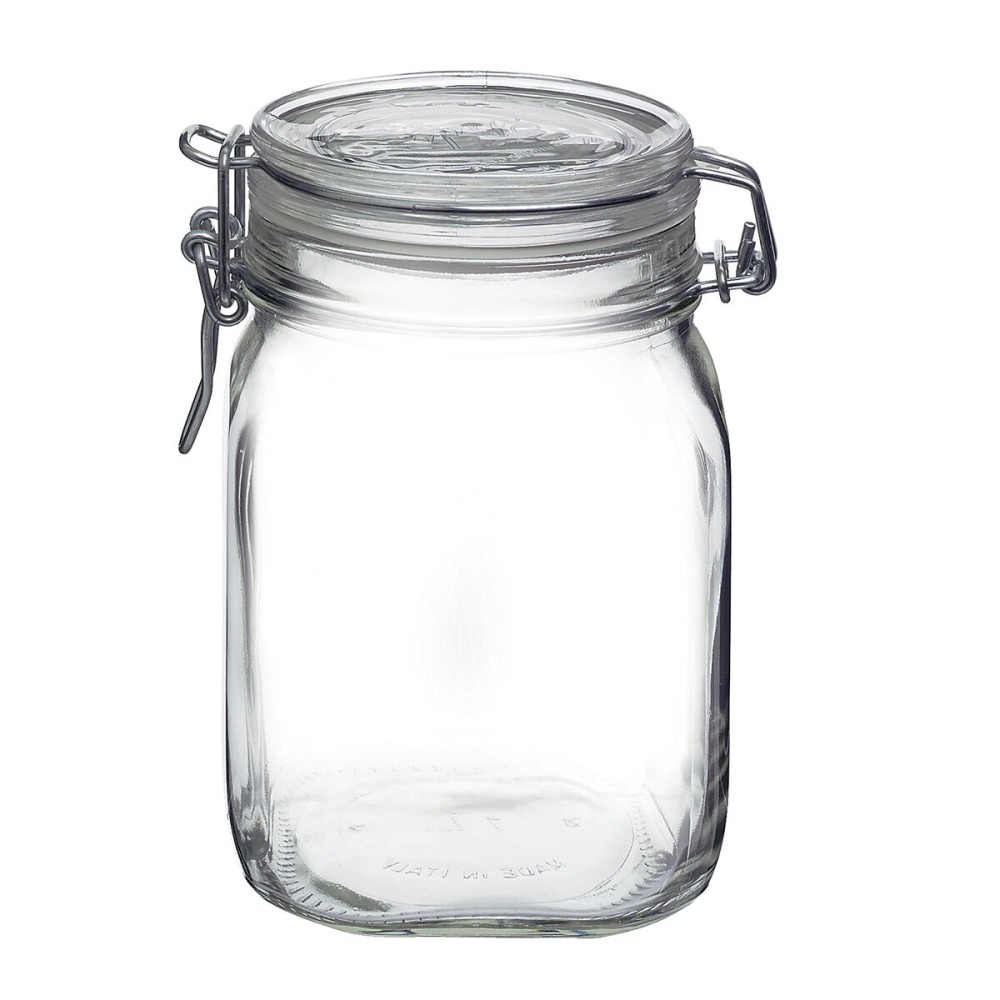 Glass Jar Bormioli Rocco Fido Transparent (6 Units)