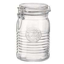 Glass Jar Bormioli Rocco Officina Transparent Glass 1,15 L (6 Units)