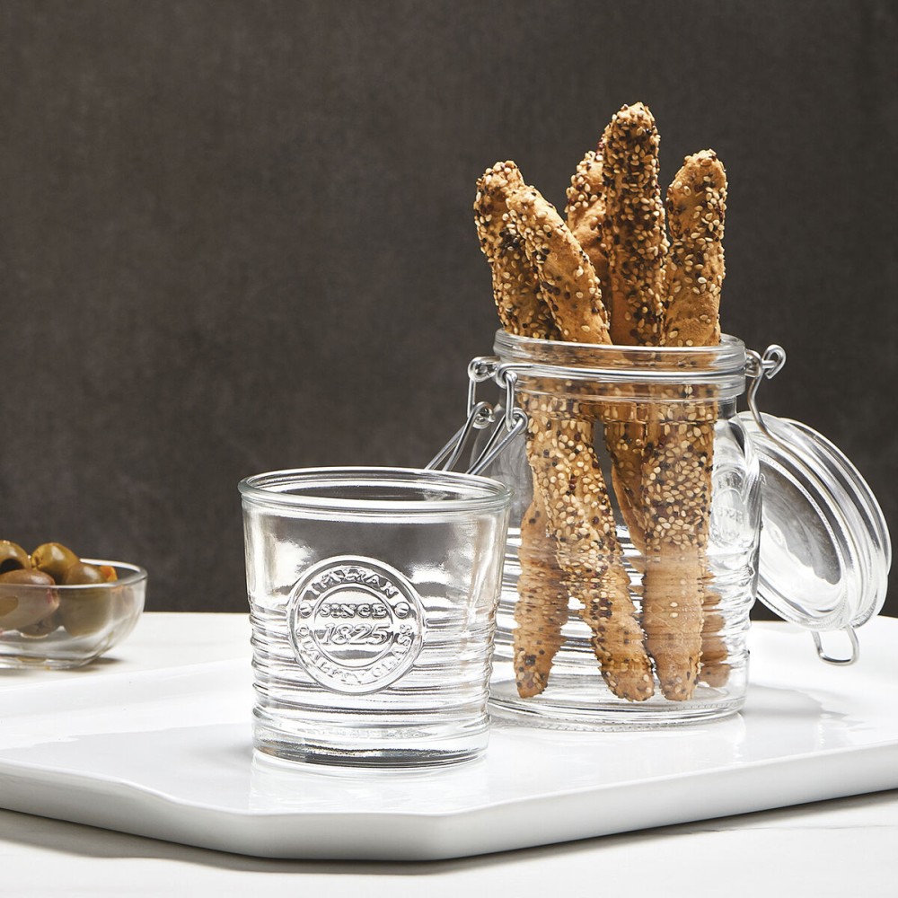 Glass Jar Bormioli Rocco Officina Transparent Glass 1,15 L (6 Units)