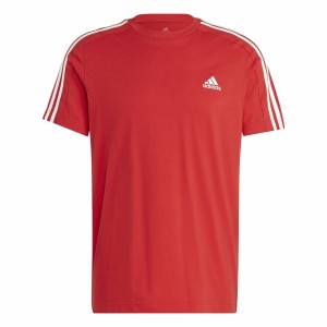 Men’s Short Sleeve T-Shirt Adidas Essentials Single 3S L