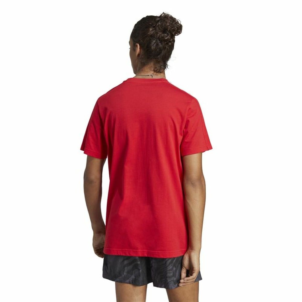 Herren Kurzarm-T-Shirt Adidas Essentials Single 3S L