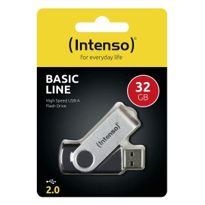 Clé USB INTENSO Basic Line 32 GB Noir