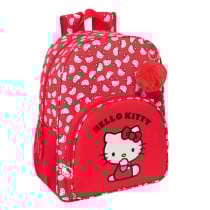 Cartable Hello Kitty Iconic Blanc Rouge 33 x 42 x 14 cm