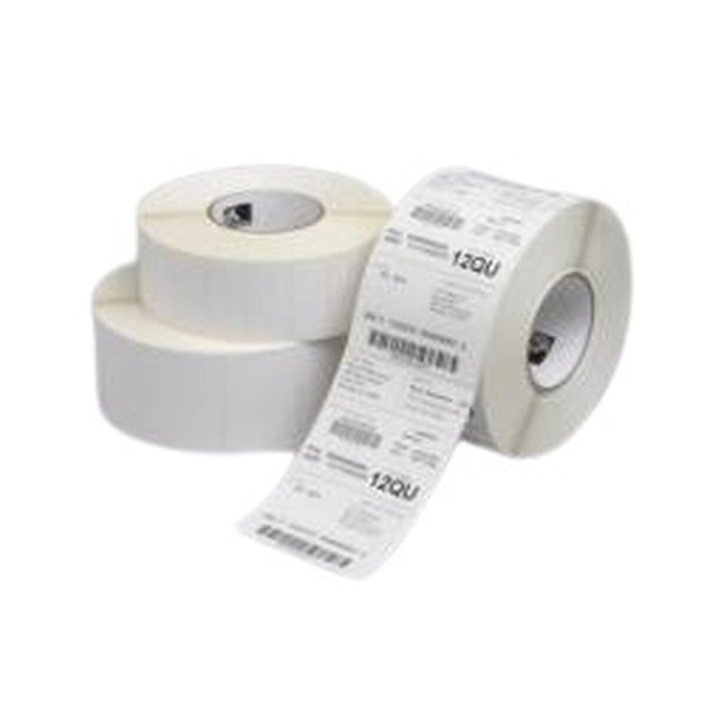 Klebeetiketten Zebra Z-Perform 1000T Weiß Ø 10 cm 100 x 50 mm (11280 Schlagwörter) (4 Stück)