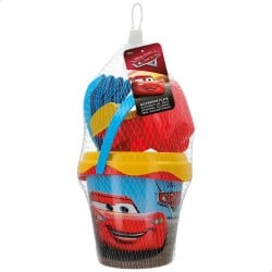 Beach toys set Cars Ø 14 cm (24 Units)