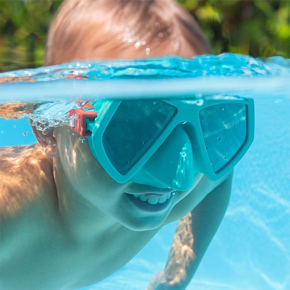 Bestway Tauchmaske für Erwachsene Anatomisches Band Farbauswahl +14 Jahre Strand und Schwimmbad 22056