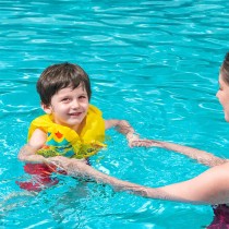 Inflatable Swim Vest Bestway Yellow Crab 41 x 30 cm 3-6 years (1 Unit)