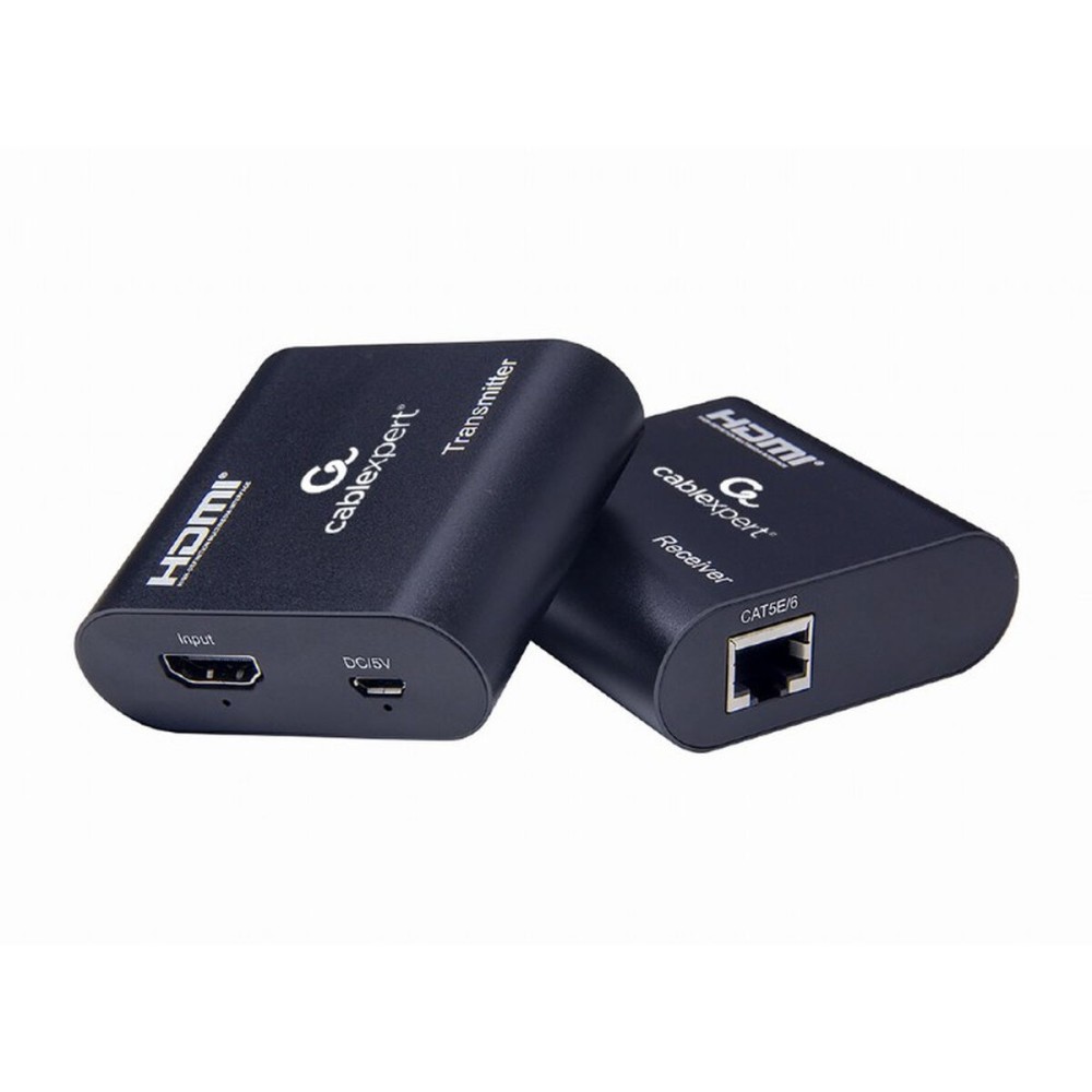 Steckdosenleiste mit 4 Steckdosen ohne Schalter GEMBIRD DEX-HDMI-03 Schwarz