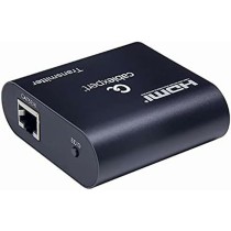 Steckdosenleiste mit 4 Steckdosen ohne Schalter GEMBIRD DEX-HDMI-03 Schwarz