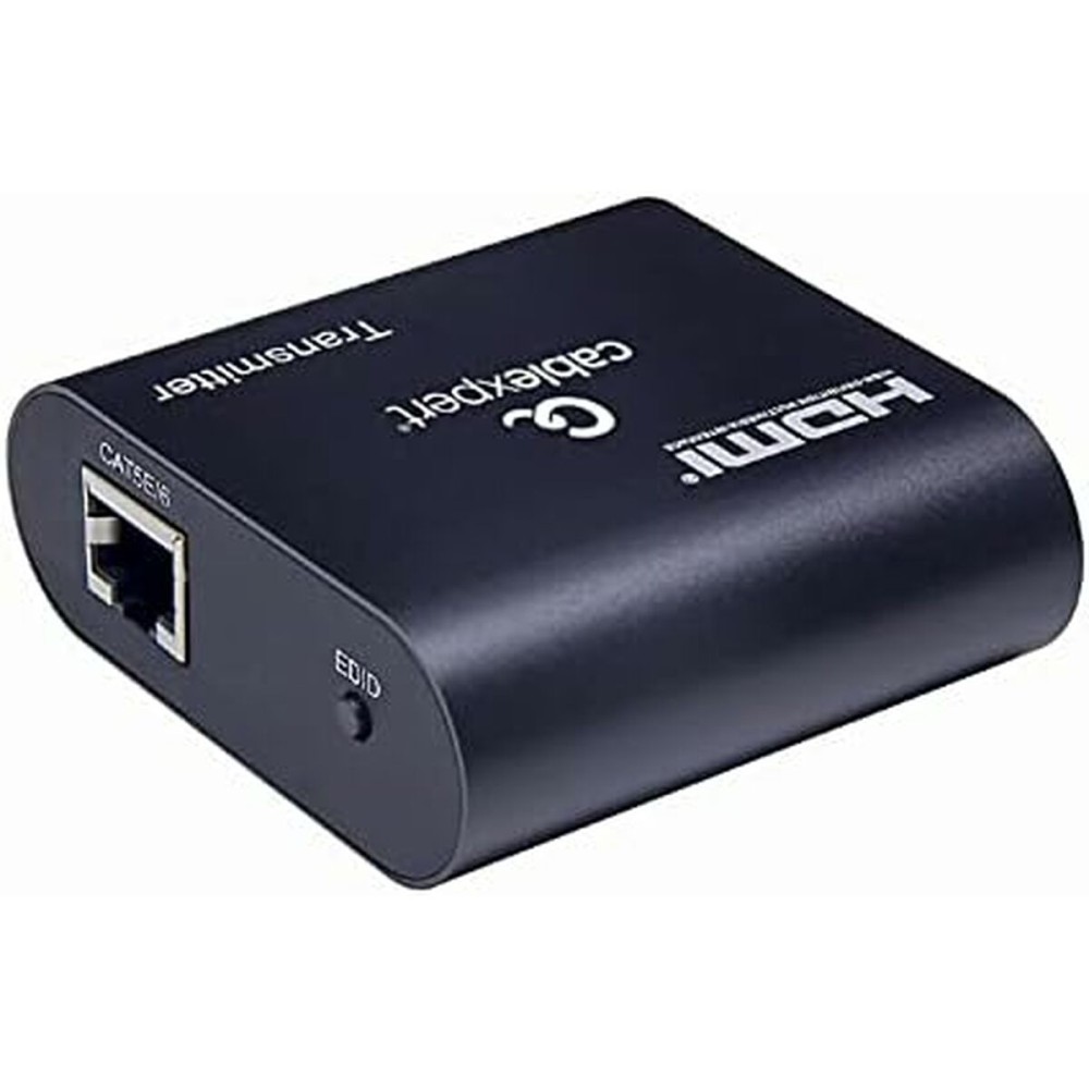 Steckdosenleiste mit 4 Steckdosen ohne Schalter GEMBIRD DEX-HDMI-03 Schwarz