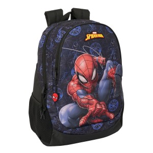 Schulrucksack Spider-Man Attack Schwarz 32 x 44 x 16 cm
