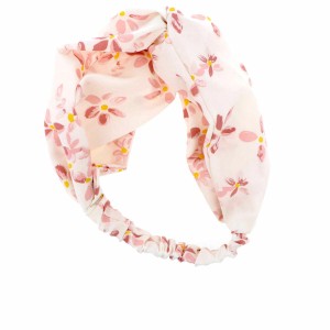 Bandeau élastique pour cheveux Inca   Rose Fleurs