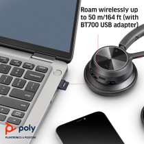 Headphones Poly 77Z30AA Black