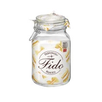 Glass Jar Bormioli Rocco Fido Transparent (6 Units)
