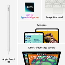 Tablet Apple MCNL4TY/A 13" 8 GB RAM 128 GB Purpur M3