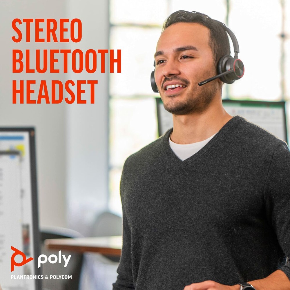 Headphones Poly 77Y99AA Black