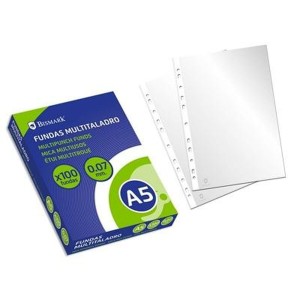 Housses Bismark Transparent A5 polypropylène 100 Pièces