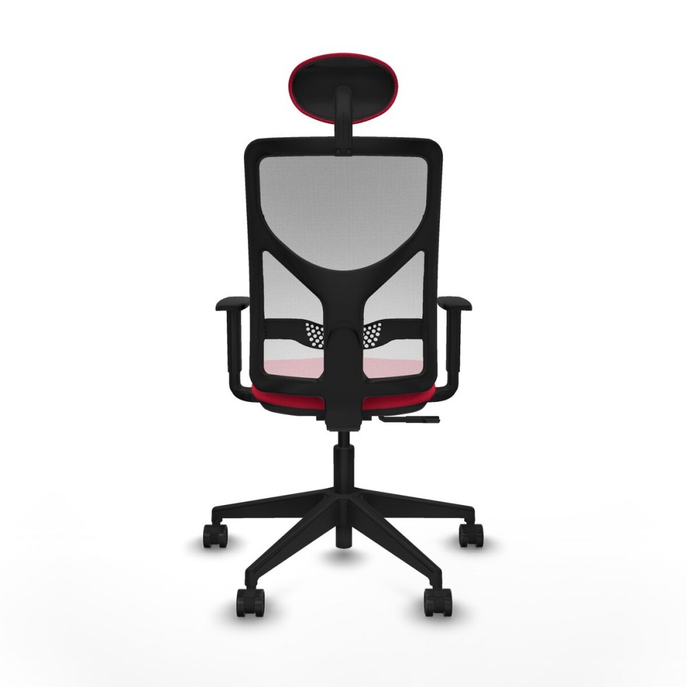 Chaise de Bureau avec Appui-tête Motilla Piqueras y Crespo 1D066N1 Rouge
