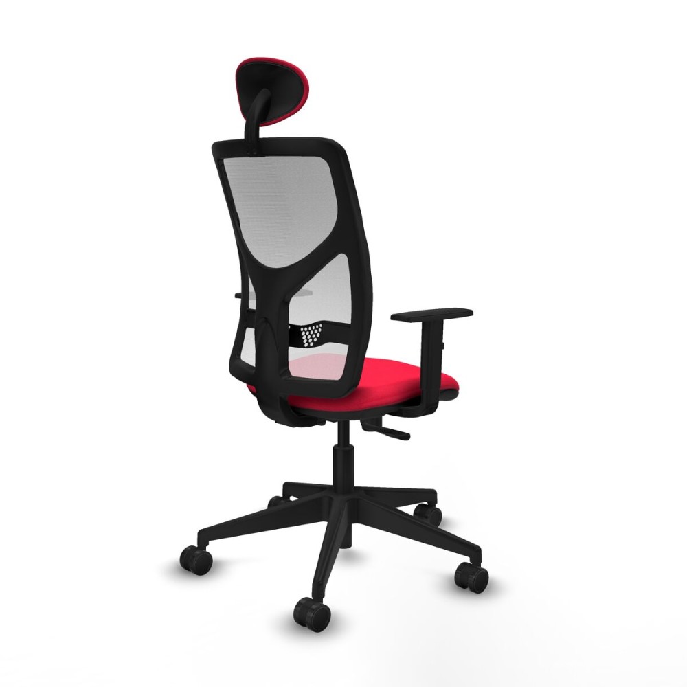 Chaise de Bureau avec Appui-tête Motilla Piqueras y Crespo 1D066N1 Rouge
