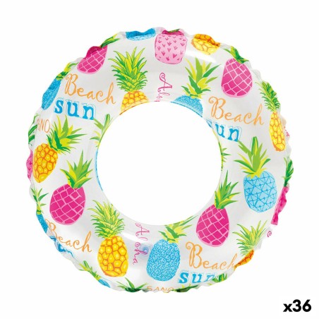 Aufblasbarer Donut-Schwimmhilfe Intex Ø 51 cm (36 Stück)