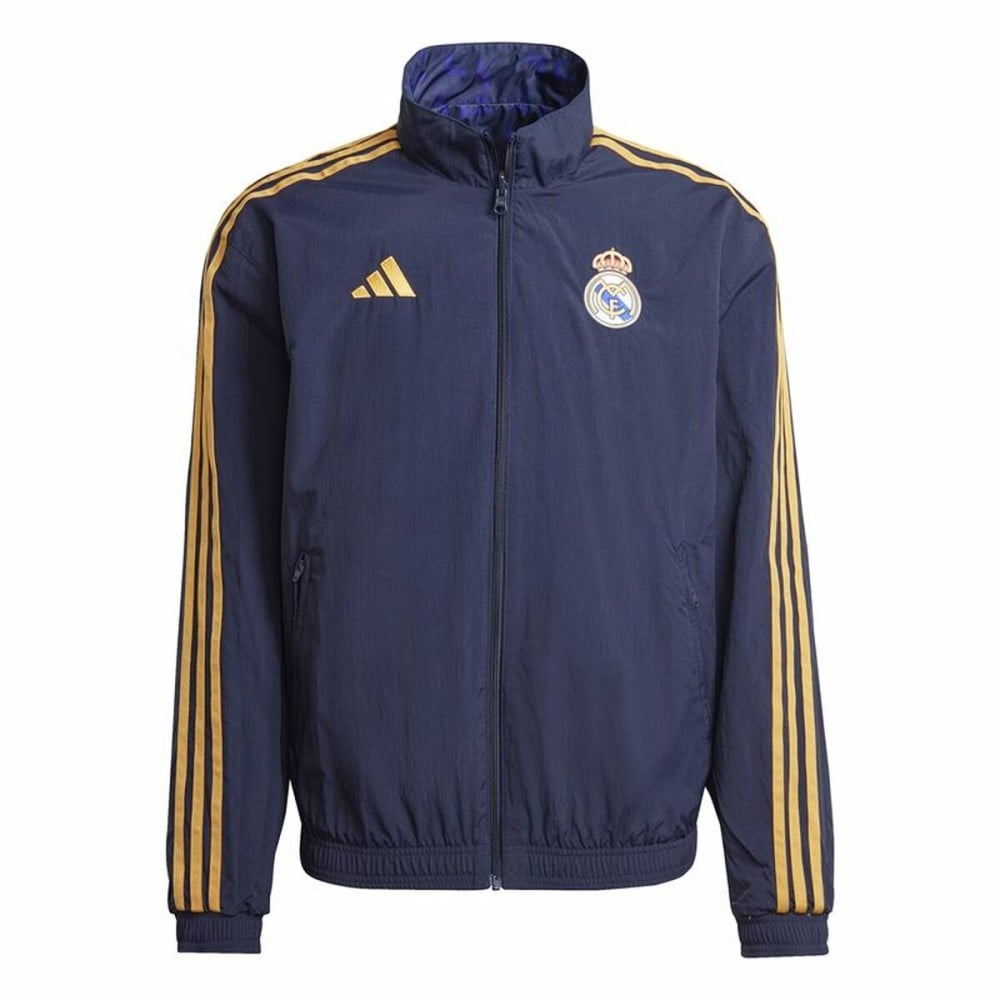 Men's Sports Jacket Adidas Real Madrid Blue