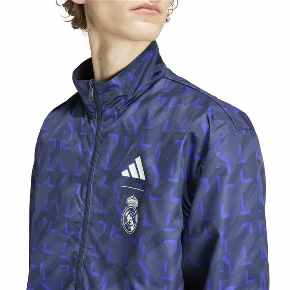 Sportjackefür Herren Adidas Real Madrid Blau