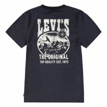 Kurzarm-T-Shirt für Kinder Levi's Lvb Valley View Schwarz 8 Jahre