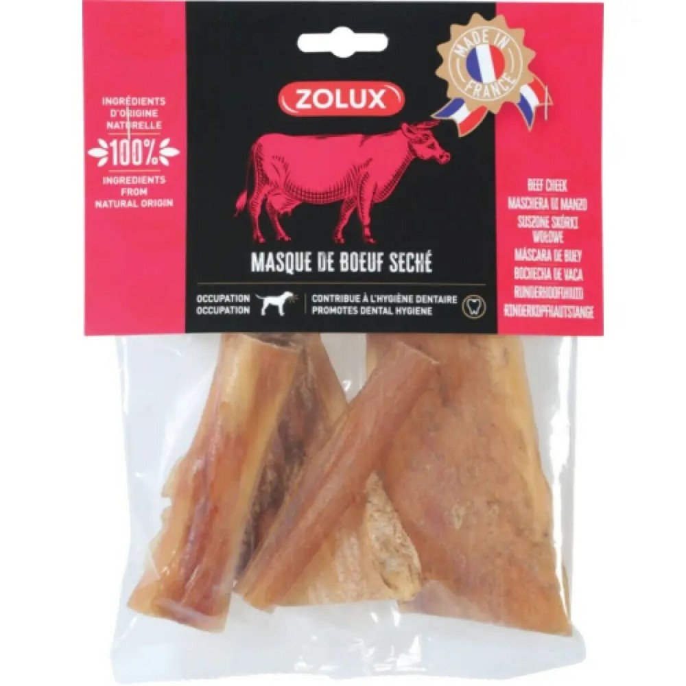 Beißring für Hunde Zolux Dried cowhide Rind und Kalbfleisch 200 g