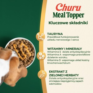 Hundesnack Inaba Churu Meal Topper Chicken with cheese Huhn