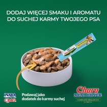 Dog Snack Inaba Churu Meal Topper Chicken with cheese Chicken