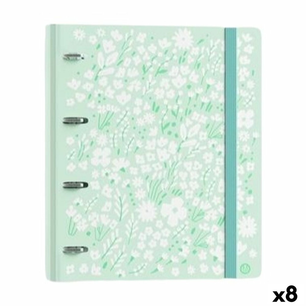 Reliure à anneaux Carchivo CARPEBLOCK Vert A4 (8 Unités)