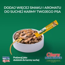 Snack pour chiens Inaba Churu Meal Topper Chicken Poulet