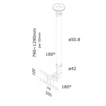 TV Halterung Neomounts FPMA-C100SILVER 10" 30" 12 kg