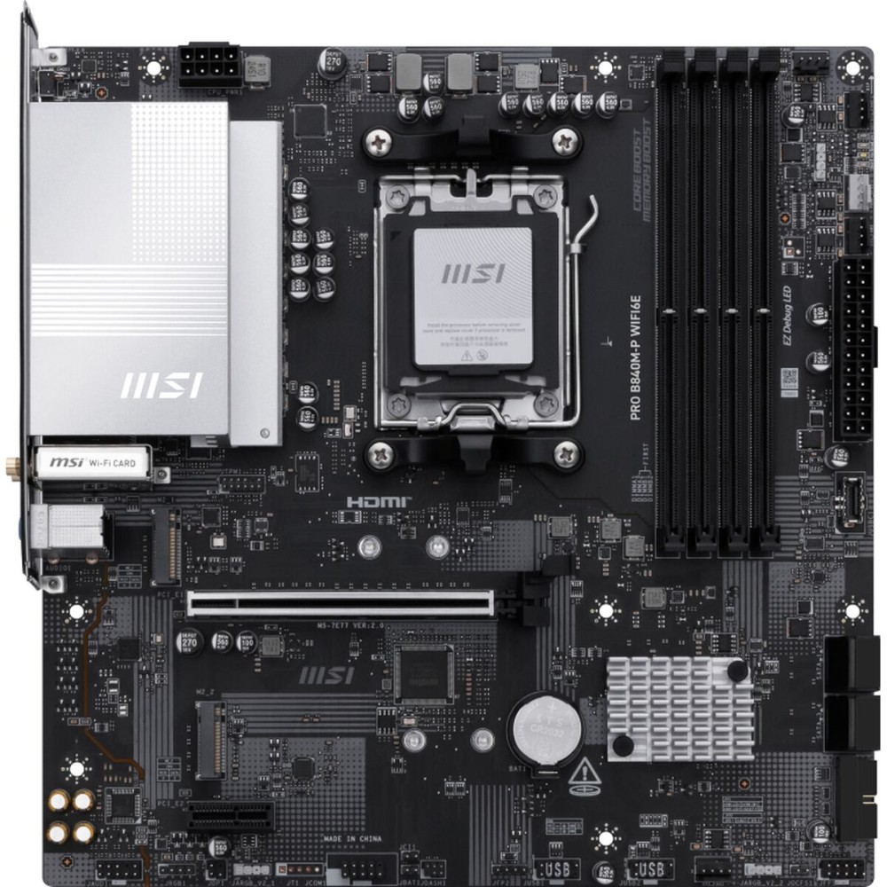 Carte Mère MSI PRO B840M-P WIFI6E